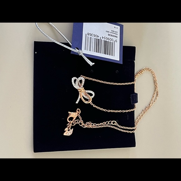 Swarovski Rose Gold Mix Pendant - Picture 2 of 5